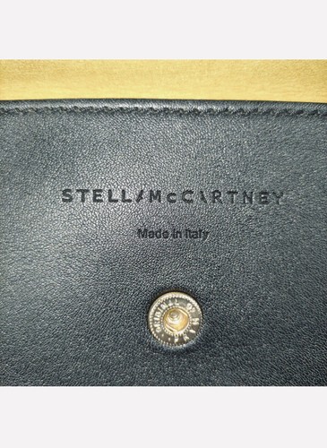 STELLA McCARTNEY  Perforated Logo Tote Bag Handbag with Pouch Large BLACK - Picture 18 of 24