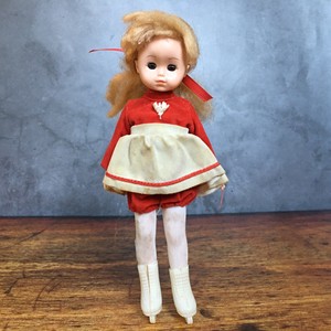 Vintage Ginny Vogue Doll 1977 with Red 