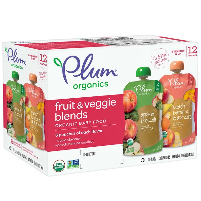 plum organics stage baby food