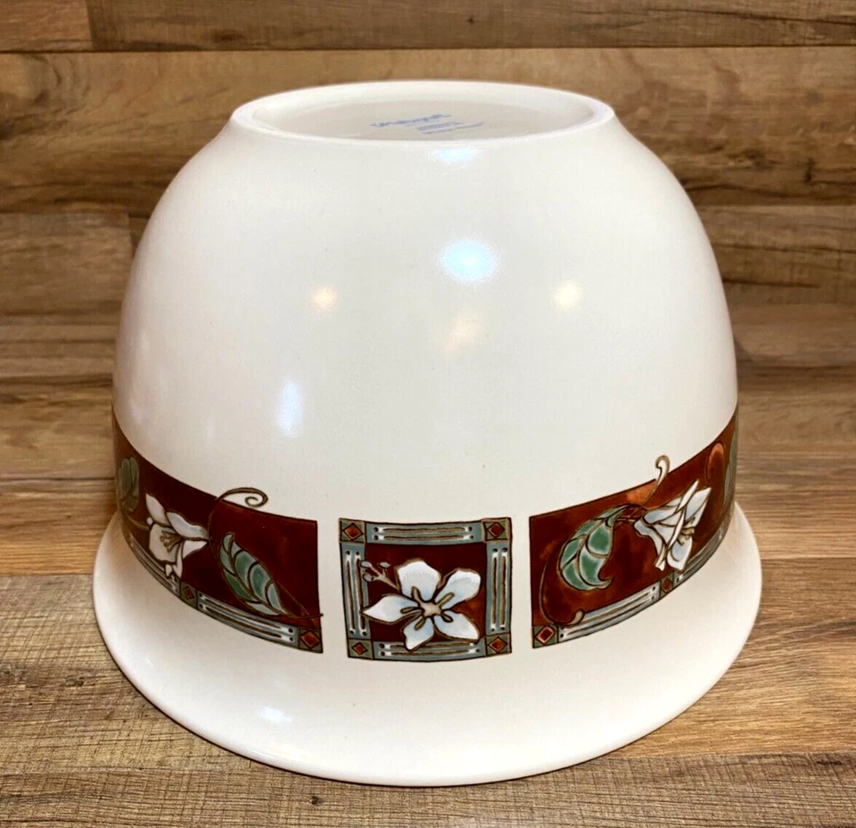 PFALTZGRAFF - MISSION FLOWER - LARGEST - 10.5" X 6.5" - MIXING SERVING BOWL - Image 3 of 4