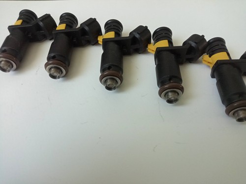 Injectors VW 2.5L Jetta Rabbit Beetle Golf 07K906031B Original set of 5 - Picture 3 of 4