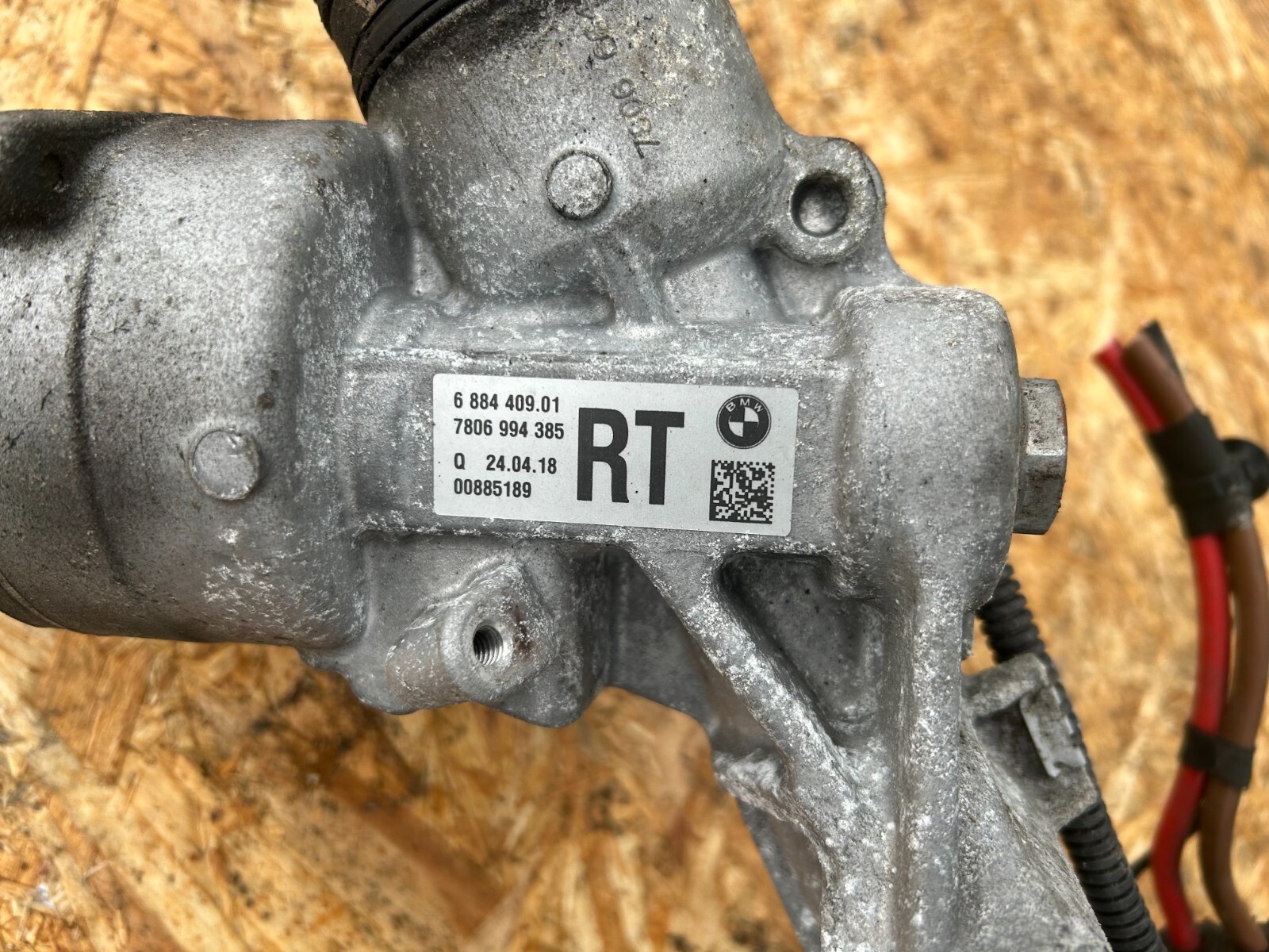 2013 BMW 3 Series F30 Steering Rack Power Genuine RHD 6884409 for  