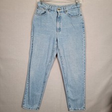 Vintage LL Bean High Rise Jeans Women's Size 14 MT Made in USA Freeport Maine