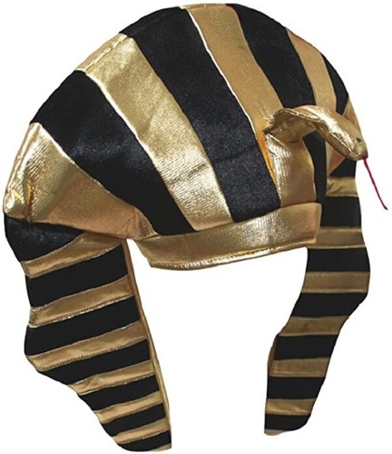 Headpiece Egyptain Pharaoh Copricapo Egiziano Faraone Smiffy's Art.30284 |  eBay