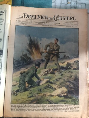 La Domenica del Corriere 50 1940 Rrok Doda Capo Teulada Mirdizia Coventry Japan