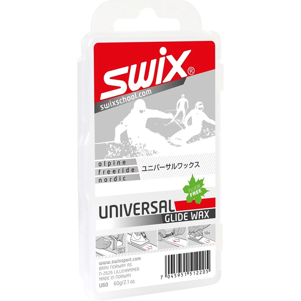 Swix Universal Glide Wax 60 grams / Fluor-Free