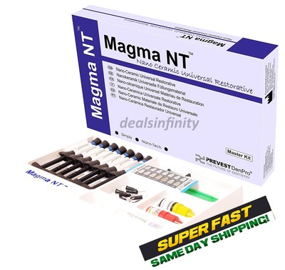2 x Dental Nano Ceramic Universal Restorative BIG Kit Magma NT Prevest Free Ship
