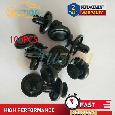 100pcs Engine Under Cover Push Type Retainer Clips For Toyota Lexus 90467-07201