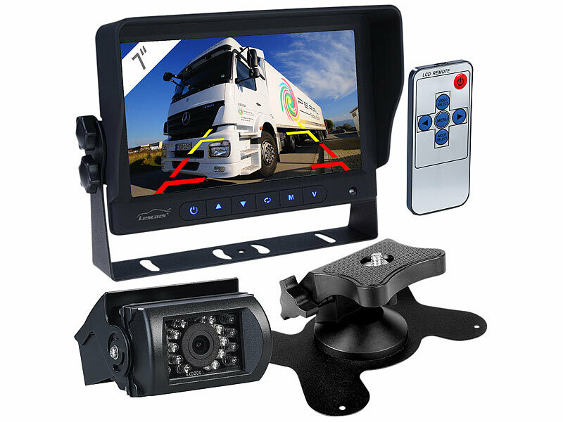 Caméra de recul filaire Lescars PA-500 pour stationner votre camping-car