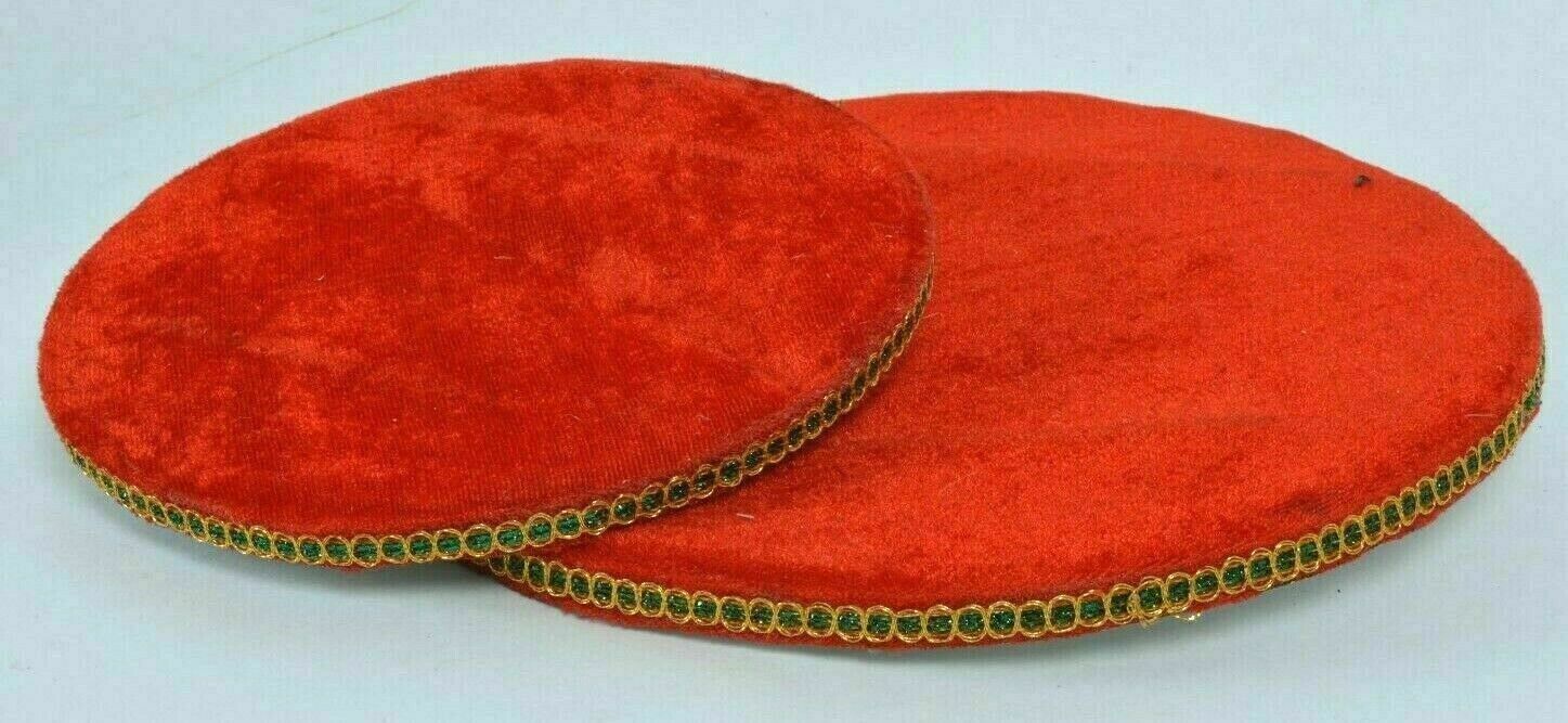 Copper Tabla Set Flower Carving Sheesham Wood Dayan Musical Instrument