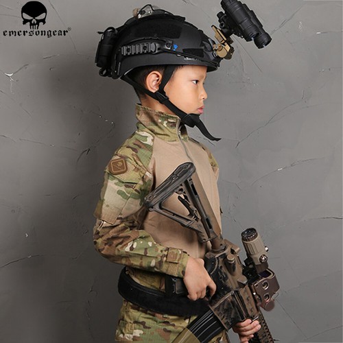 Emerson Tactical G3 BDU Child Assault Uniform Kids Shirt & Pants Suit 6Y-12Y US - Picture 3 of 8