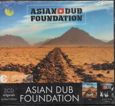Asian Dub Foundation Limited Edition 2 CD NEU Tank & Enemy Of The Enemy