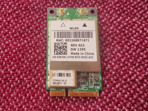Dell Wi-Fi / WiFi Wireless Mini PCI-E Card - DW-1395 / DW1395 / 1395