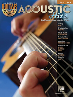 Acoustic Hits Guitar Play-Along Volume 141 Softcover with CD