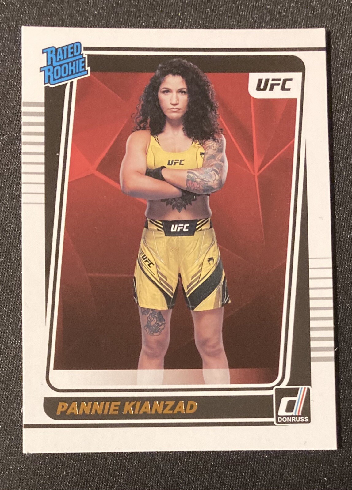 2022 Donruss UFC - Rated Rookie #220 Pannie Kianzad (RC)
