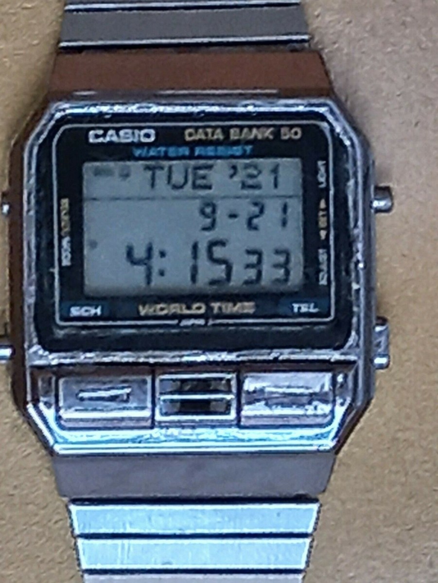 Casio dba 800 data bank 50 very rare | eBay