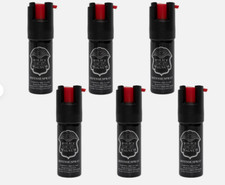 6 Police Magnum pepper spray unit safety lock self defense security pimienta