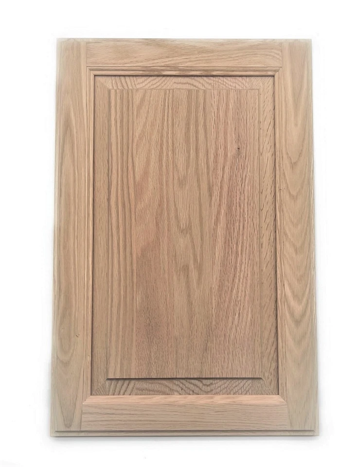 Repuesto puerta armario cocina panel elevado roble sin terminar ONESTOCK Foto 2 de 4