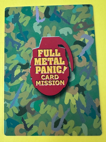 Companion Ena No.070 Full Metal Panic Card Mission 2001` From Japan - Foto 6 di 6