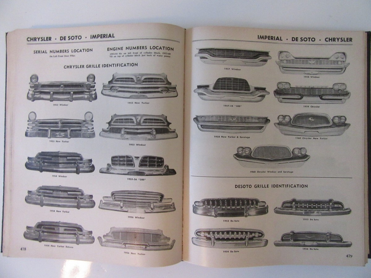 1960 Motors Auto Repair Manual Mechanic Service 1015 pages