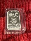 1 oz .999 Fine Silver SilverTowne Bar ~ Classic Prospector Design