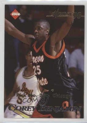 1998-99 Collector's Edge Impulse Scottie Pippen Corey Benjamin #62 HOF 6mo