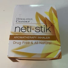 Himalayan Chandra Neti Stick Aromatherapy Inhaler 12 Count Box New