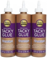 Aleene's Original Tacky Glue 8oz 3/Pkg