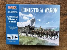 Carro Conestoga Imex scala 1/72 Wild West set 518 in scatola nuovo mai aperto