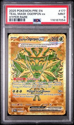 2025 POKEMON PRE EN-PRISMATIC EVOLUTIONS HYPER RARE TEAL MASK