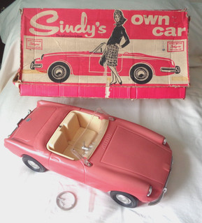 Auto d'epoca Sindy's Own Car 1965 MG Roadster con scatola