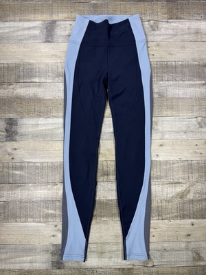 Lululemon Get Going Train Tight Leggings Womens 2 Blue Active Wear Bottoms