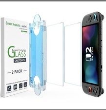 AmFilm Auto-Alignment OneTouch For Switch 2 Screen Protector 7.9'' 