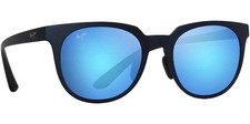 NEW Maui Jim Wailua Polarized Sunglasses Blue/Blue Hawaii 50-19-155 B454-03