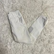 Women’s Size 24R White Tailored Sportsman Knee Patch Horseback Riding Breeches