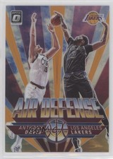 2021 Panini Donruss Optic Air Defense Orange Prizm 35/39 Anthony Davis #2 14sx