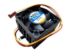 FP-108J/DC-12V-S2-B-0.06A-HS, 50mm x 50mm 5V DC Cooling Fan  Heat Sink 6 CFM