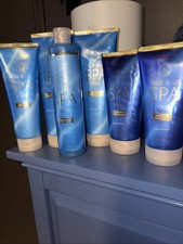 Qty 6 Bath Body Works TRUE BLUE SPA Set NEW