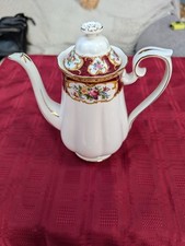 vintage Royal Albert bone china lady Hamilton - 1.5 pint Coffee Pot