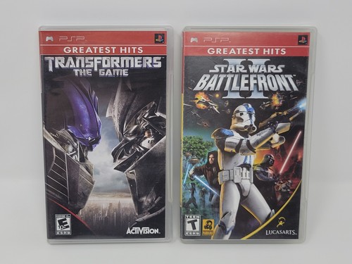 Star Wars: Battlefront II & Transformers Greatest Hits Sony PSP komplett getestet - Bild 1 von 11