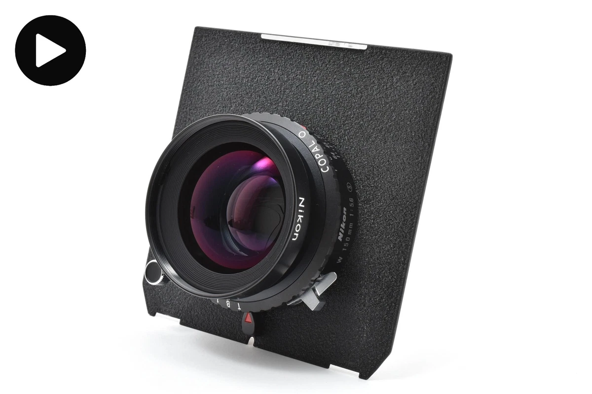 Nikon NIKKOR W 150mm Focal f/5.6 Camera Lenses for sale | eBay