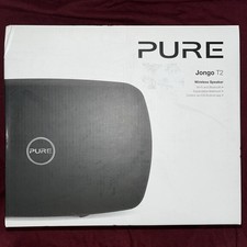 NEW Pure Jongo T2 Wireless Bluetooth Speaker Black NIB