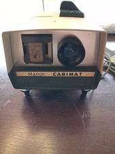 Vintage Cabimat Manon Automatic Slide Projector With Control