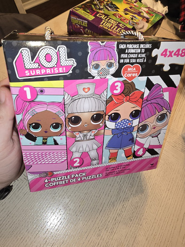 L.O.L. Surprise Jigsaw Puzzle 4pack New LoL Surprise!