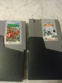 Guerrilla War & Jackal - Nintendo NES - Tested - Lot of 2