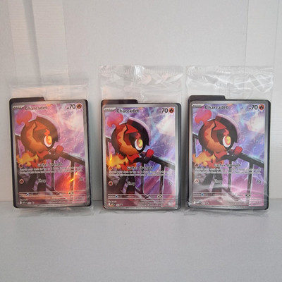Charcadet 022 MEP Holo Englisch   3 Karten Lot, Basis Pokémon TCG