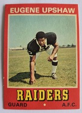 1974 Wonder Bread All-Star Series - Eugene Upshaw #24 HOF - Raiders legend