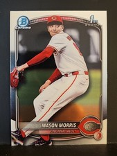 2025 Bowman Chrome Draft #66 Mason Morris REDS