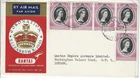 1953 Singapore Coronation Flight Qantas First Day Cover