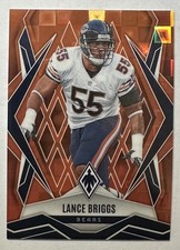 2025 Panini Phoenix - Lance Briggs #90 Orange Pandora /189